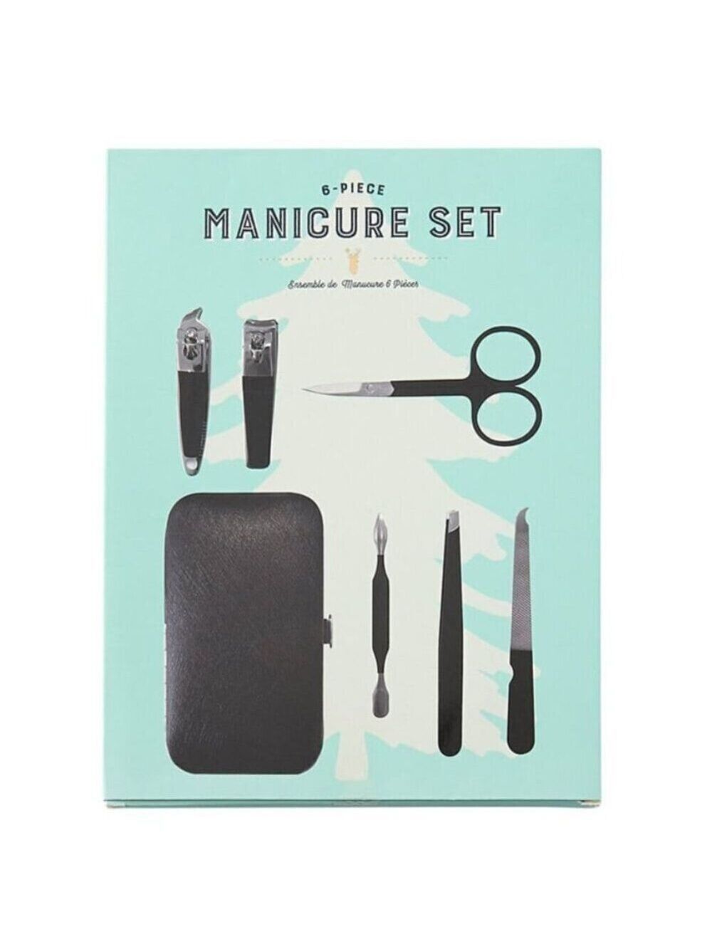 Indigo Holiday 6pc Manicure Set NWT Travel Case